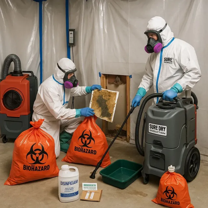 Contaminated Water Handling Protocols process in Round Lake Beach, IL